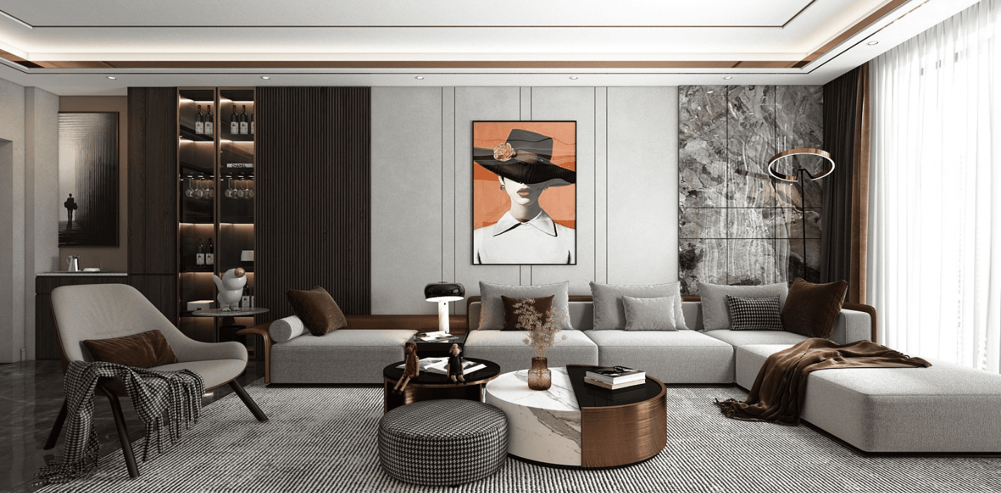 Thiết kế nội thất phòng khách Trường Anh