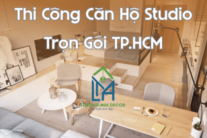 Thi Công Căn Hộ Studio Trọn Gói – Tối Ưu Diện Tích Nhỏ, Hiệu Quả Lớn