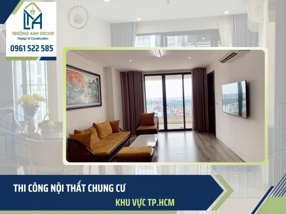Thi công nội thất chung cư tại TP.HCM 