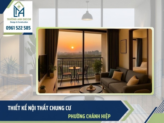 Thiết kế nội thất chung cư phường Chánh Hiệp