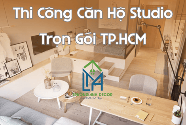 Thi Công Căn Hộ Studio Trọn Gói – Tối Ưu Diện Tích Nhỏ, Hiệu Quả Lớn