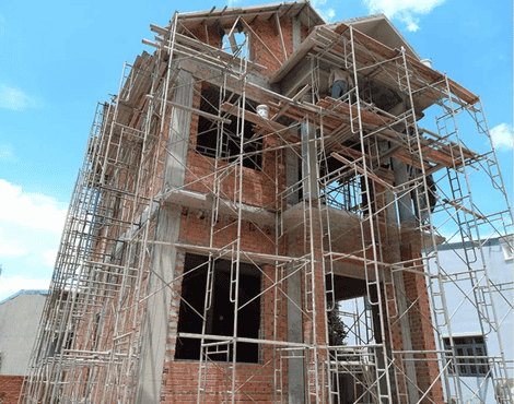THI CÔNG NHÀ PHỐ TỪNG PHẦN TẠI QUẬN 2