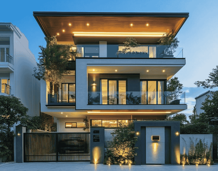 thiết kế biệt thự trọn gói quận 2