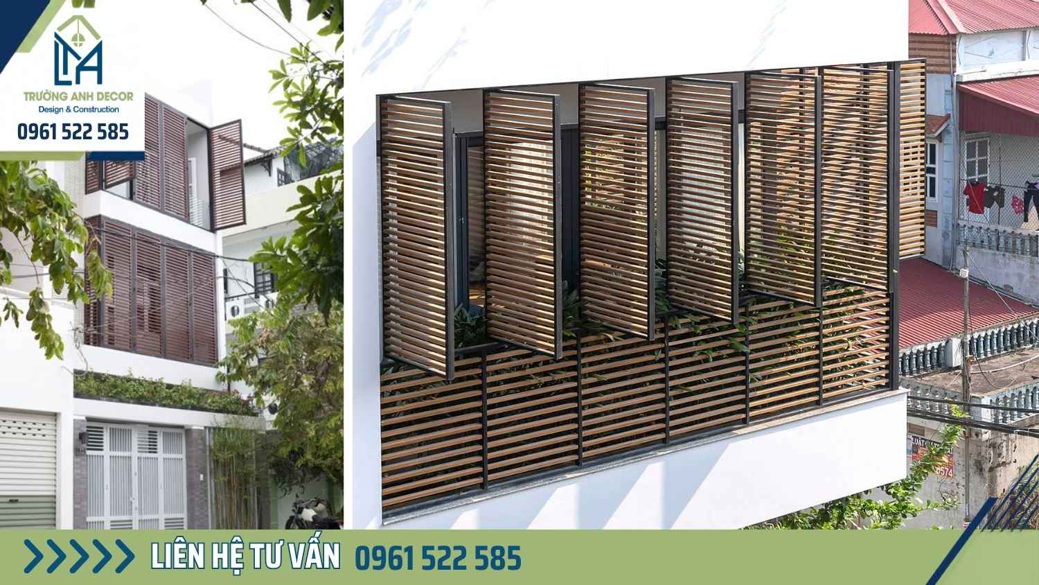 Cải tạo mặt tiền nhà cũ tại TP.HCM