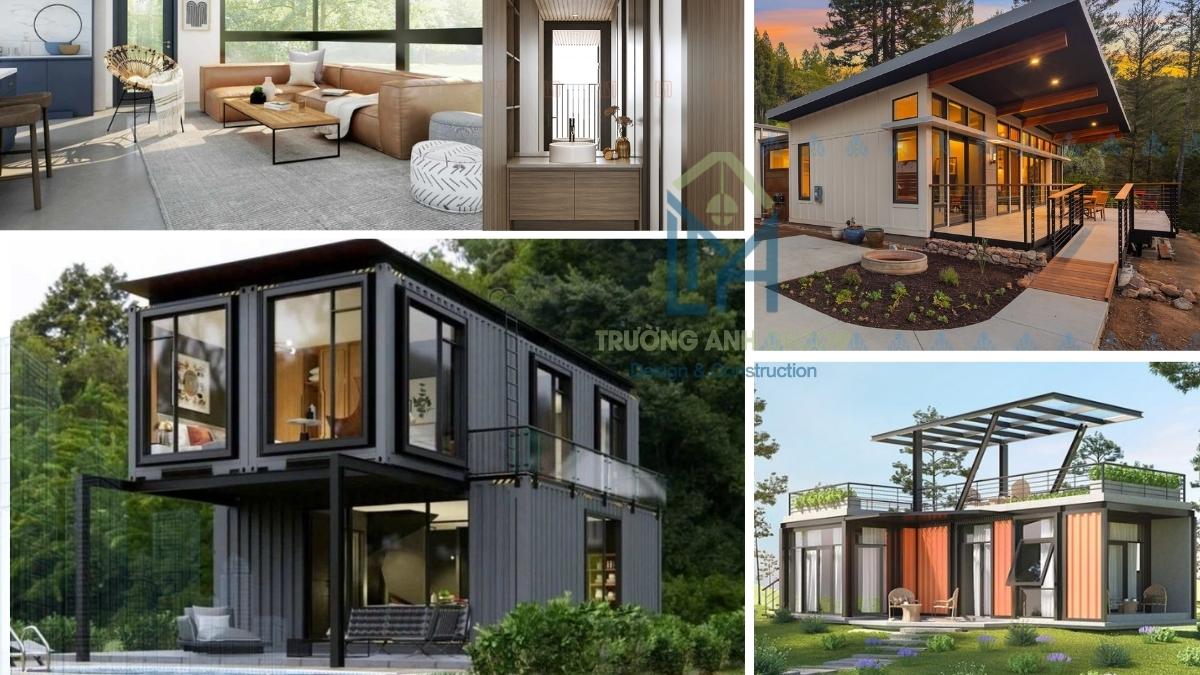 Mẫu nhà lắp ghép bằng tấm panel một tầng tối ưu công năng