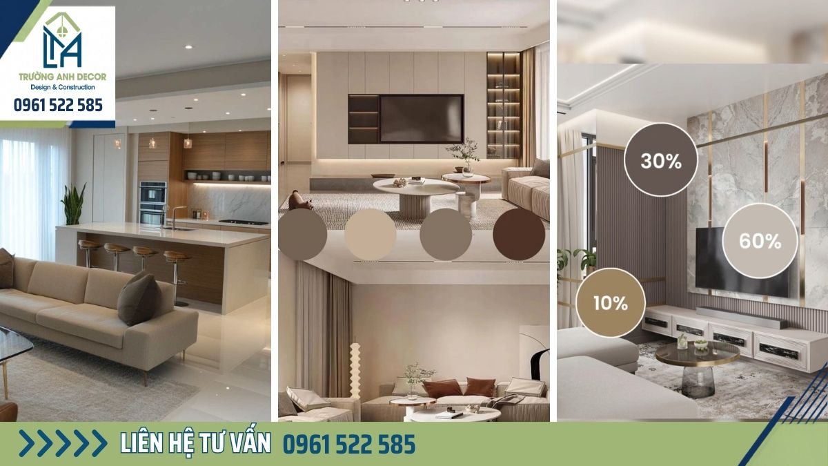 Trường Anh Decor chuyên thiết kế thi công nội thất nhà phố tại Đồng Nai