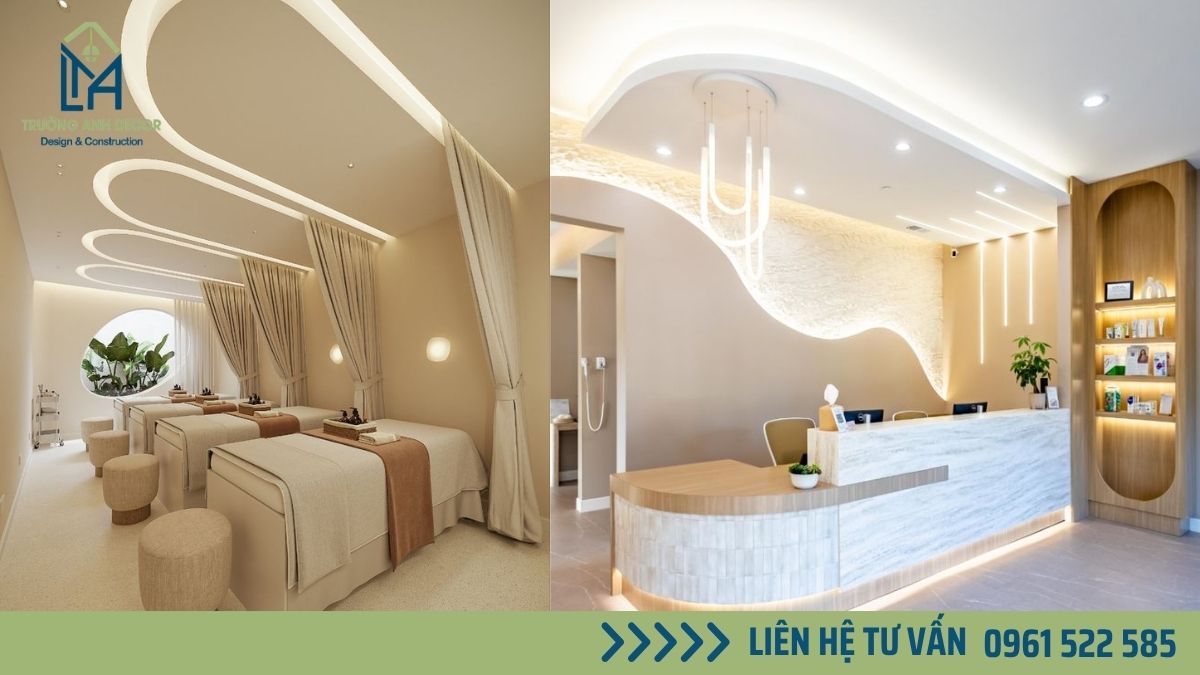 Xu hướng thiết kế thẩm mỹ viện 2026