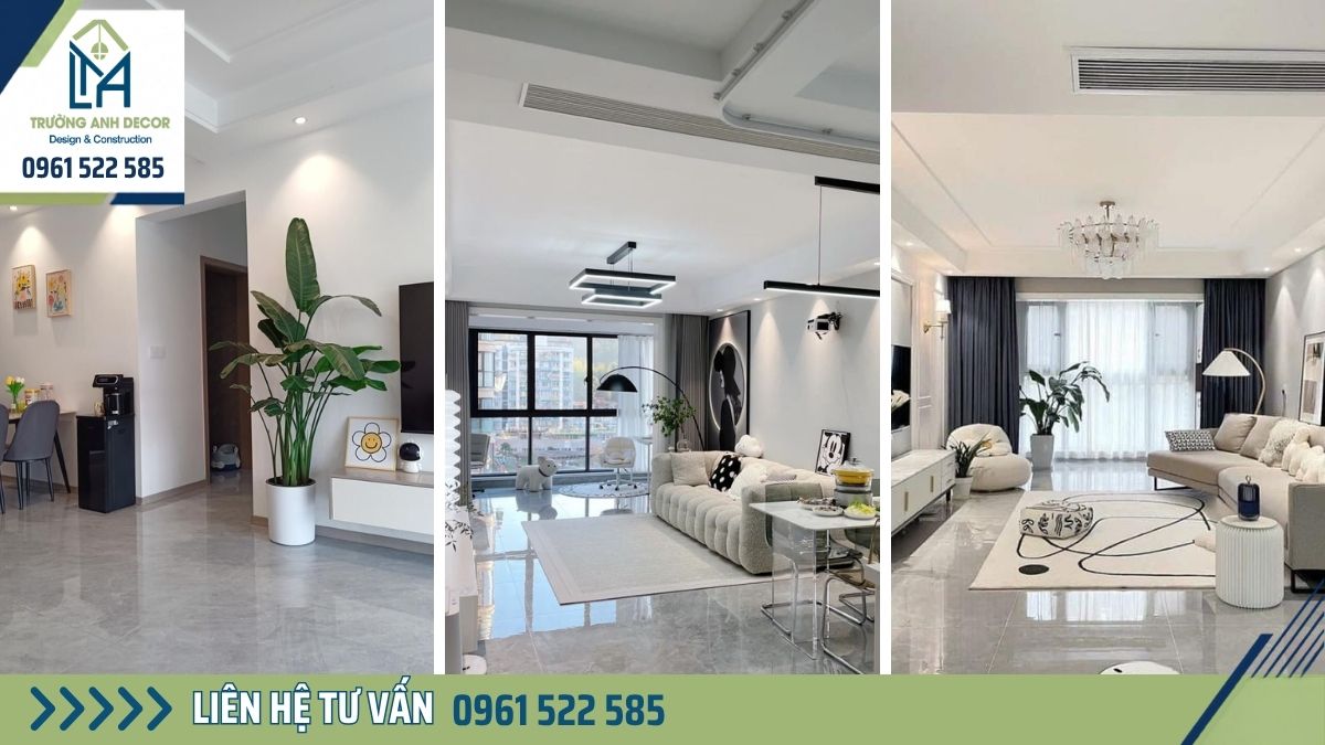 chi phí thi công nội thất chung cư phụ thuộc vào những yếu tố nào?