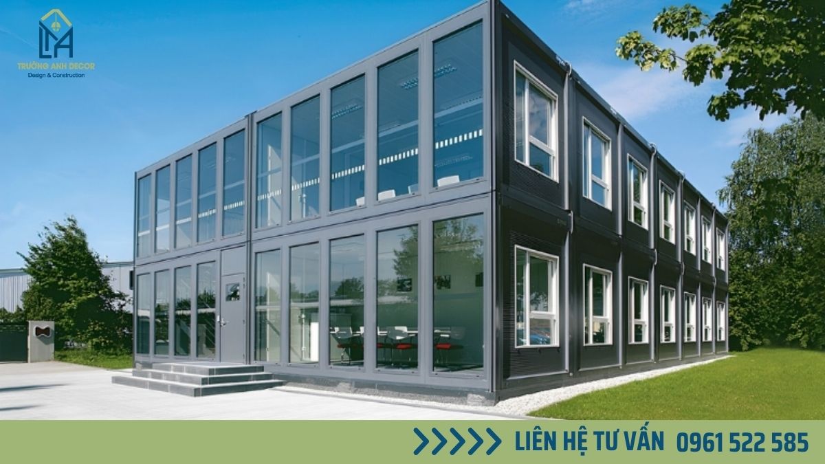 Đặc điểm thiết kế ngoại thất nhà lắp ghép