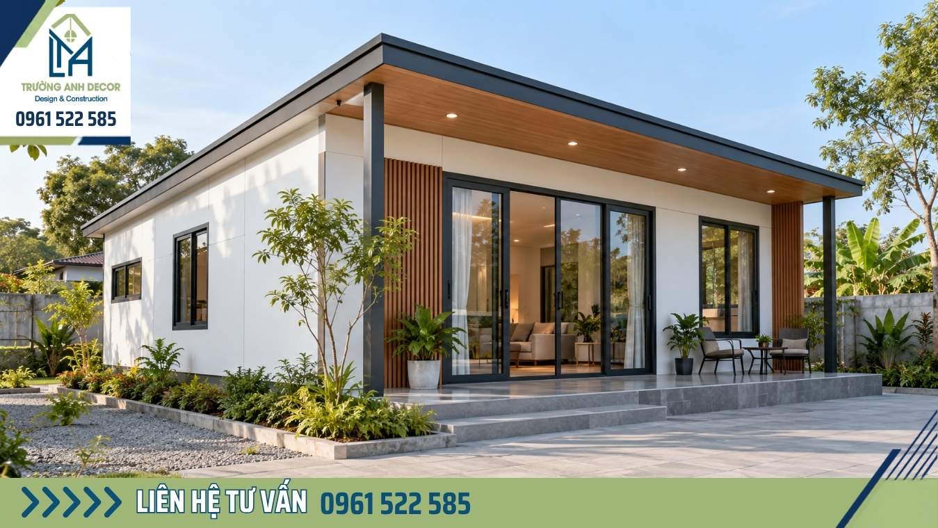 Chủ công trình nhận xét về tiến độ thi công nhà lắp ghép Long Thành