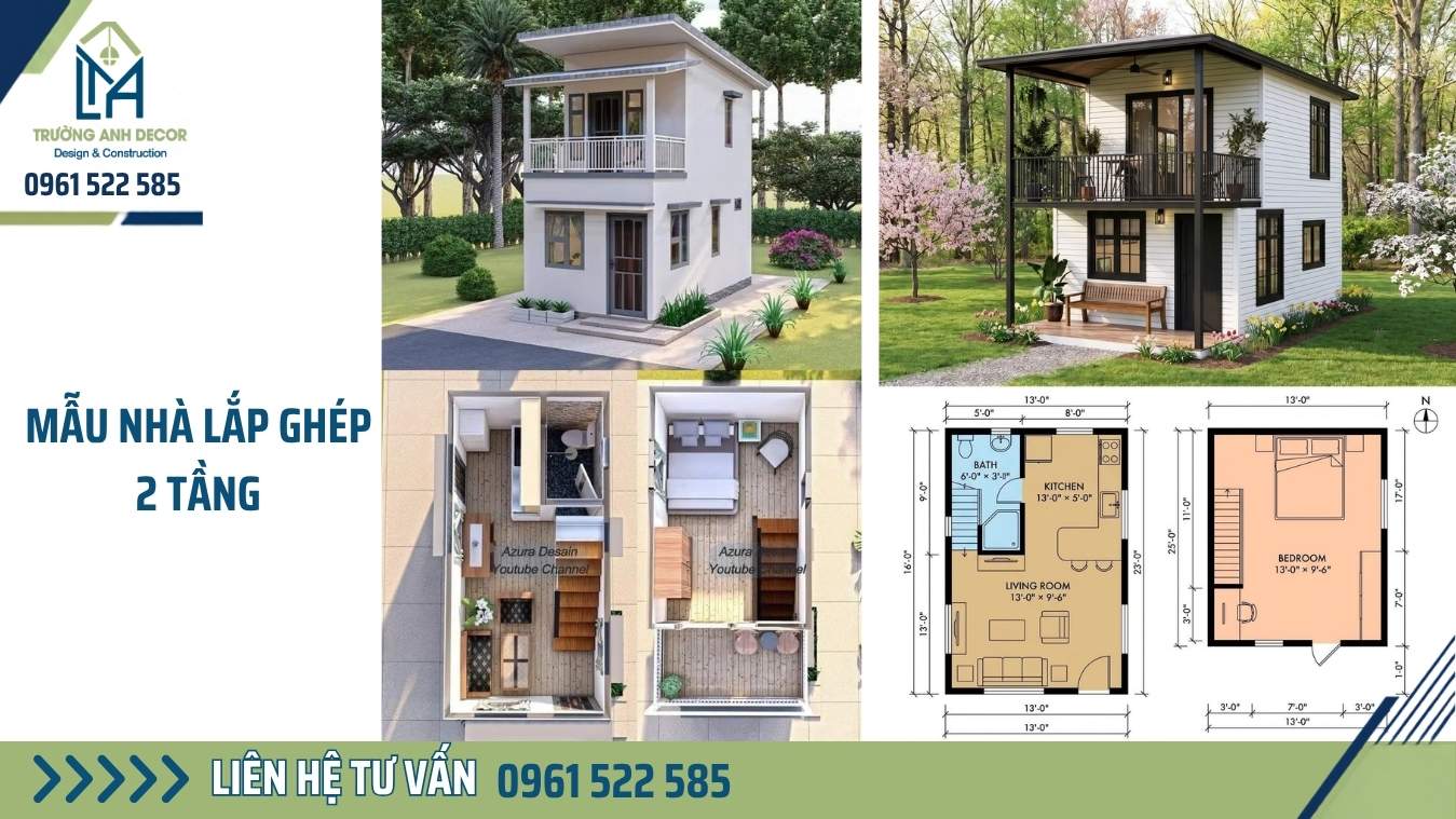Mẫu nhà lắp ghép đẹp ở Đồng Nai khung thép mái tôn