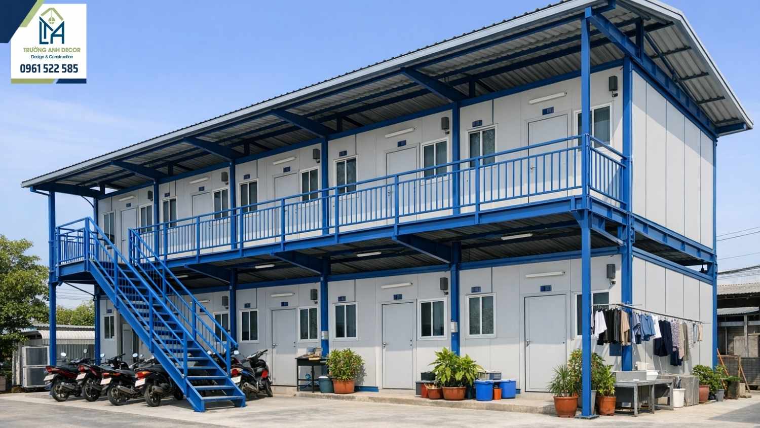 văn phòng, nhà điều hành lắp ghép cho QC, QA tại địa bàn kcn Bình Dương