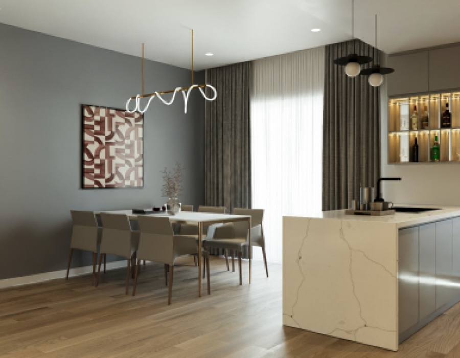 Thi công kính ốp bếp tại Thủ Đức TP HCM