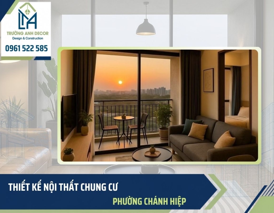 Thiết kế nội thất chung cư phường Chánh Hiệp