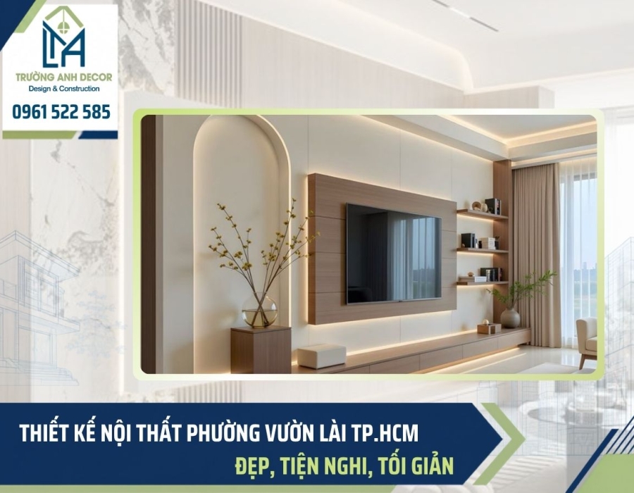 Thiết kế nội thất phường Vườn Lài TP.HCM 